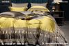 Bộ Chăn Ga Luxury Vàng DCH500