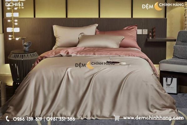 Bộ Chăn Ga Tencel FreeMonde DCH153