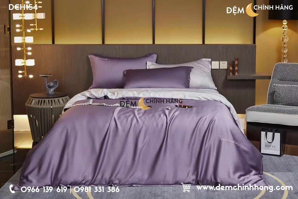 Bộ Chăn Ga Tencel FreeMonde DCH154