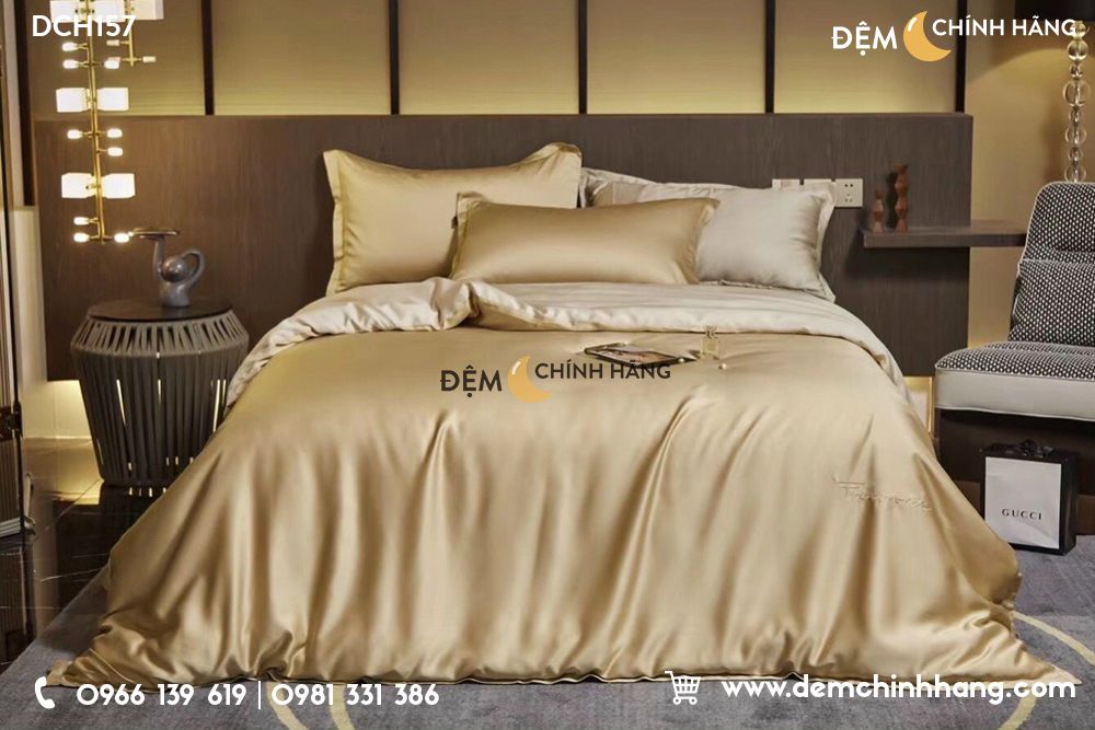 Bộ Chăn Ga Tencel FreeMonde DCH157