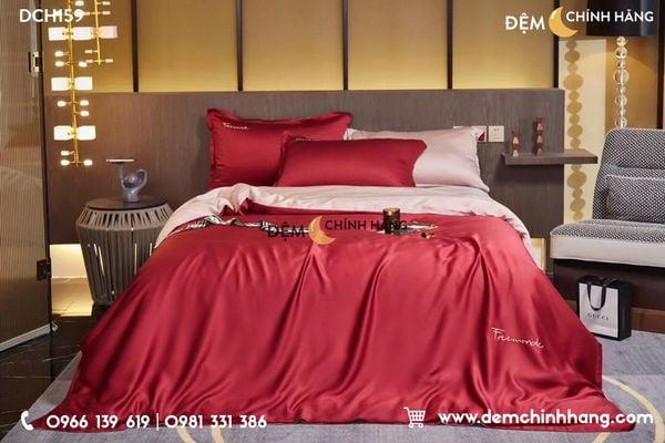 Bộ Chăn Ga Tencel FreeMonde DCH159