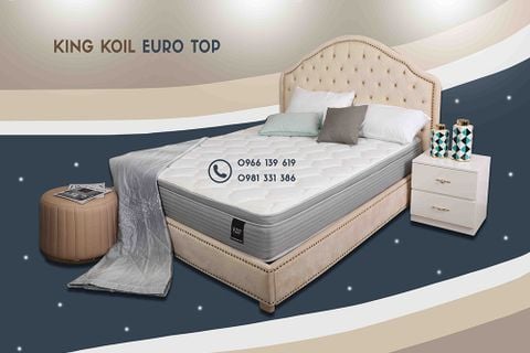 Đệm Lò Xo Túi King Koil Cloud Euro Top