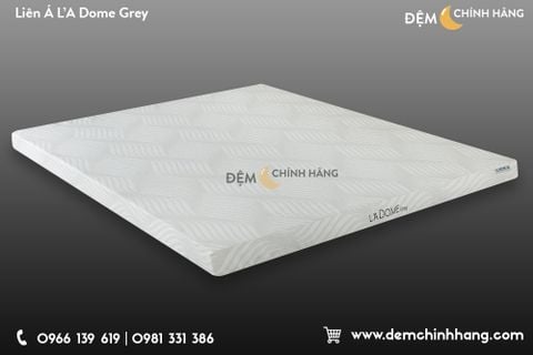 Đệm Cao Su Liên Á L'A Dome Grey 10cm