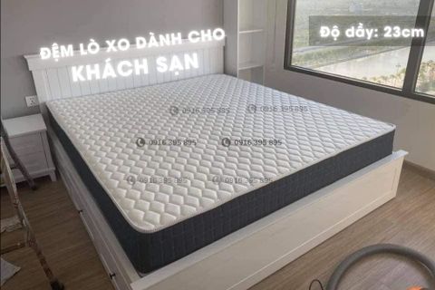 Đệm lò xo khách sạn Elan 23cm