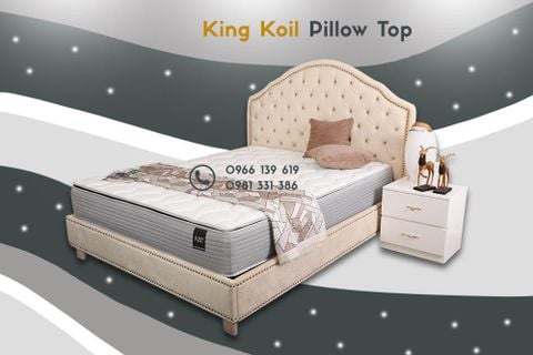 Đệm Lò Xo Túi King Koil Cloud Pillow Top