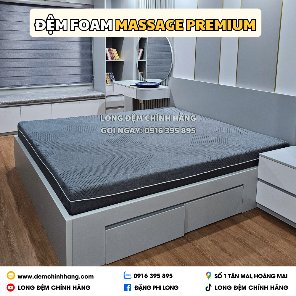 Đệm Foam Massage Premium