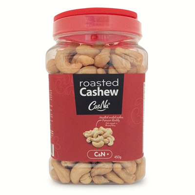  Premium Roasted Unsalted Cashews - CasNa 
