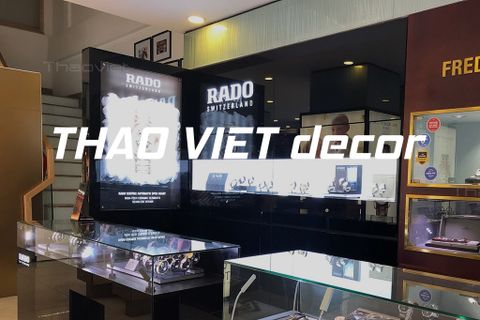  Thiết Kế Và Thi Công Tủ Đồng Hồ Rado 