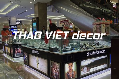  Thiết kế & thi công shop đồng hồ Watch World - Vincom Quận 2 