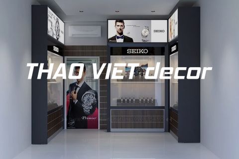  Thiết kế shop Đồng Hồ SEIKO - CN Hải Triều 