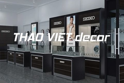  Thiết kế & thi công cửa hàng Seiko Thanh Nguyệt 