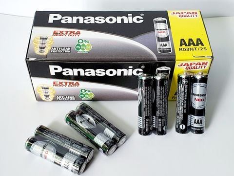 [CHÍNH HÃNG] Vỉ 2 viên Pin đũa Panasonic AAA màng co