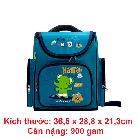 Balo chống gù Bitex Big Hugs B-12-018 - xanh dương đậm