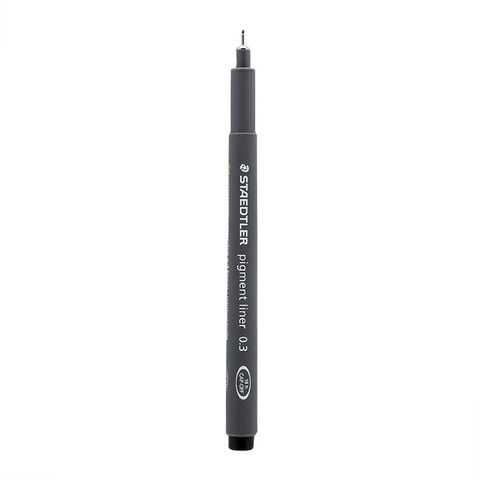 Bút Vẽ Kỹ Thuật Staedtler Chính Hãng 308 04 0.4mm Màu Đen (Bút Dạ Kim Số)