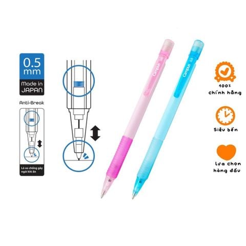 Bút chì kim Campus Young And Fresh 0.5mm chống gãy ngòi chất lượng Nhật Bản PC-YOF-0.5