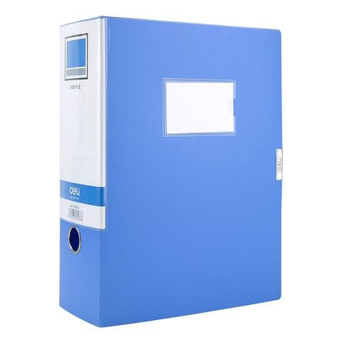 Cặp hộp nhựa 10cm DELI 38117 - Kích thước 30.5 x 22 x 10cm