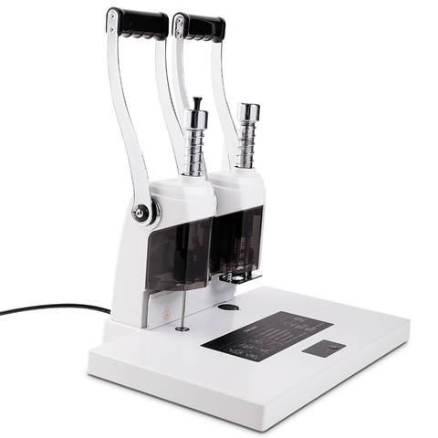 Máy khoan đóng chứng từ Deli 3877A màu trắng