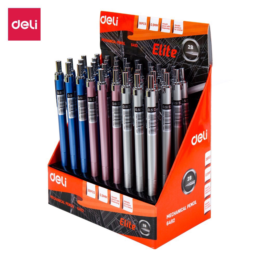 Bút chì kim Deli 6492 0.5mm – THẾ GIỚI VĂN PHÒNG PHẨM - ĐỒ
