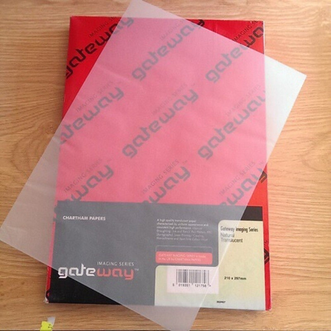 Combo 40 tờ giấy can Gateway A4 Định lượng 73gsm - KT: 210x297mm