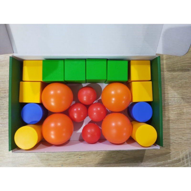 Vở bài tập Toán lớp 2 Tập 2 trang 31 Bài 46 Khối trụ khối cầu  Kết nối  tri thức