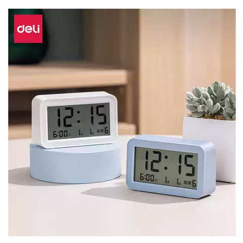 Đồng hồ báo thức Deli LE102