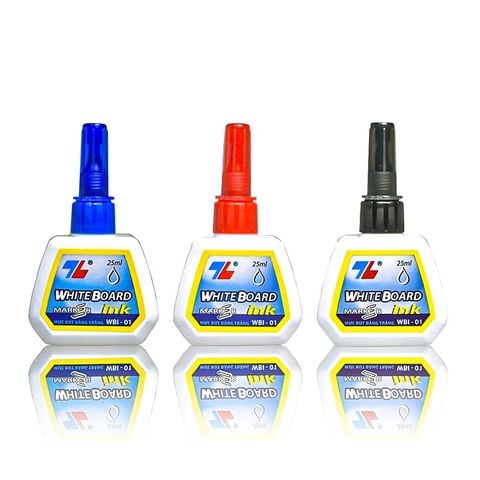 Mực bút viết bảng Thiên Long WBI-01 - dung tích 25ml, tiện lợi, mực tươi, khô nhanh