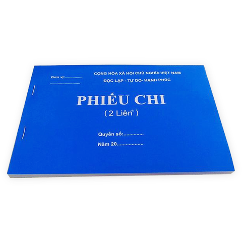 Phiếu chi A5 2 liên, 3 liên (13x19cm)