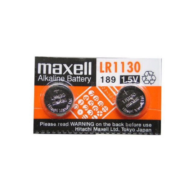 Pin LR1130 Maxell 1.5V THẾ GIỚI VĂN PHÒNG PHẨM ĐỒ DÙNG HỌC SINH GIÁ RẺ