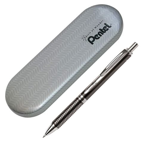 Bút ký cao cấp Pentel BL407A-C thân đen nét 0.7mm - Mực xanh - Do Cty GOLDEN PEN NK