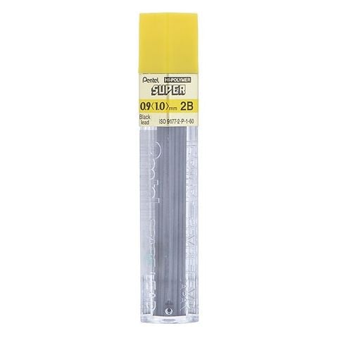 [CHÍNH HÃNG - DO GOLDEN PEN NHẬP KHẨU] Ruột Chì Kim Pentel 50.9-2B nét 0.9mm (15 ngòi x 60mm)