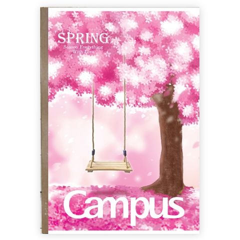Vở Campus Season 80 Trang (Kẻ Ngang) - Mua 10 quyển tặng 1 bút nhớ dòng