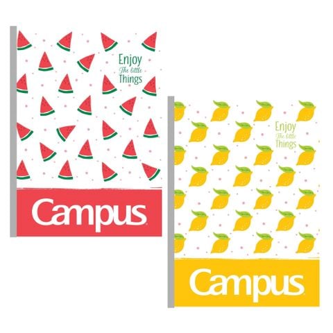 Vở kẻ ngang Campus Enjoy 120 Trang - Mua 10 quyển tặng 01 bút bi