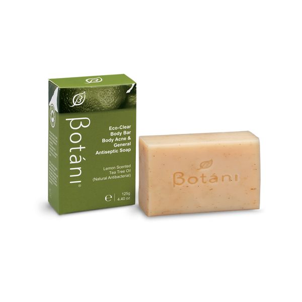  Soap Kháng Khuẩn & Trị Mụn Body - Botani Eco Clear Body Bar Body Acne & General Antiseptic Soap 