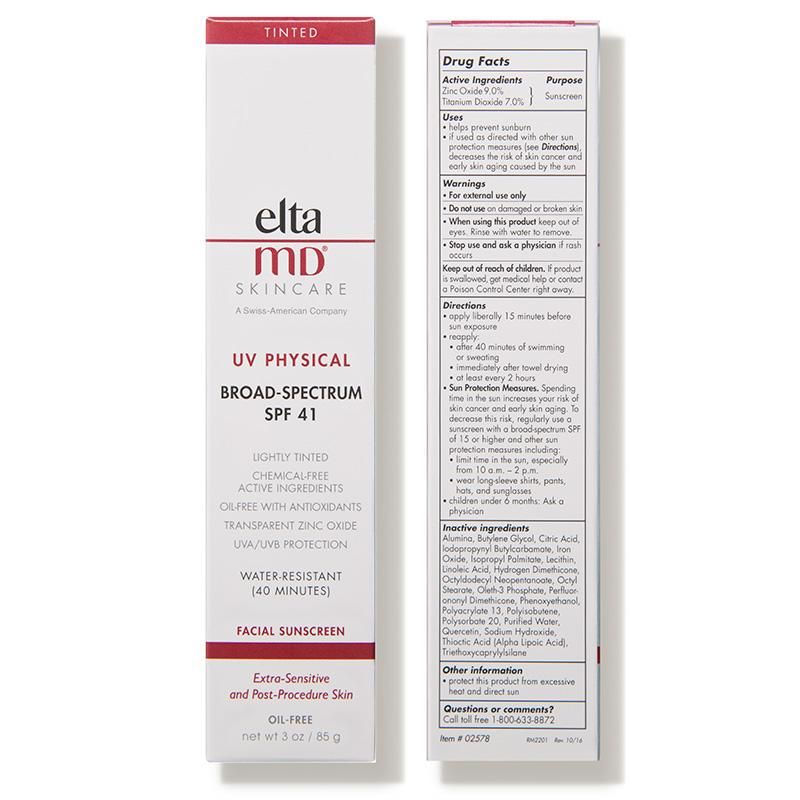  Kem chống nắng EltaMD SPF 41 khô thoáng có màu - EltaMD UV Physical Broad Spectrum SPF 41 (Tinted) 