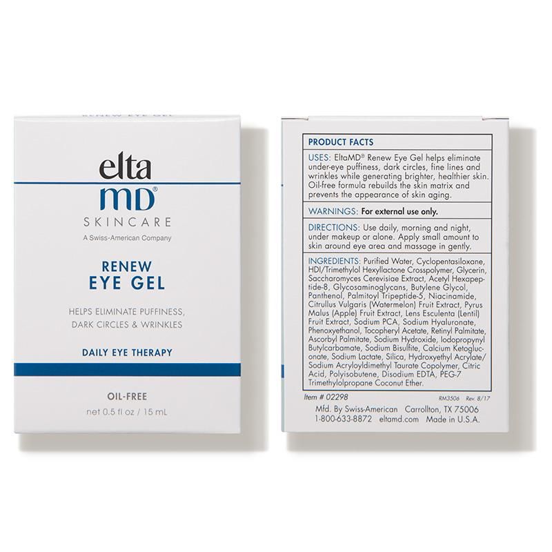  Gel dưỡng trị thâm quầng và bọng mắt - EltaMD Renew Eye Gel 