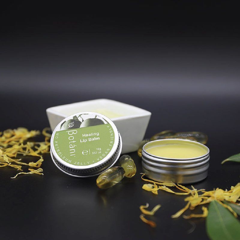  Sáp Dưỡng Môi Olive - Botani Healing Lip Balm (10g) 