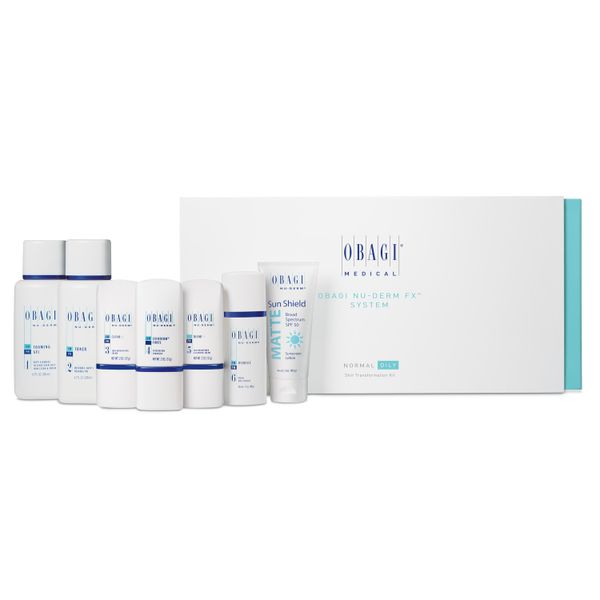  Bộ dưỡng trắng da giảm thâm cho da dầu - Obagi Nu Derm FX Starter System Normal to Oily Skin 