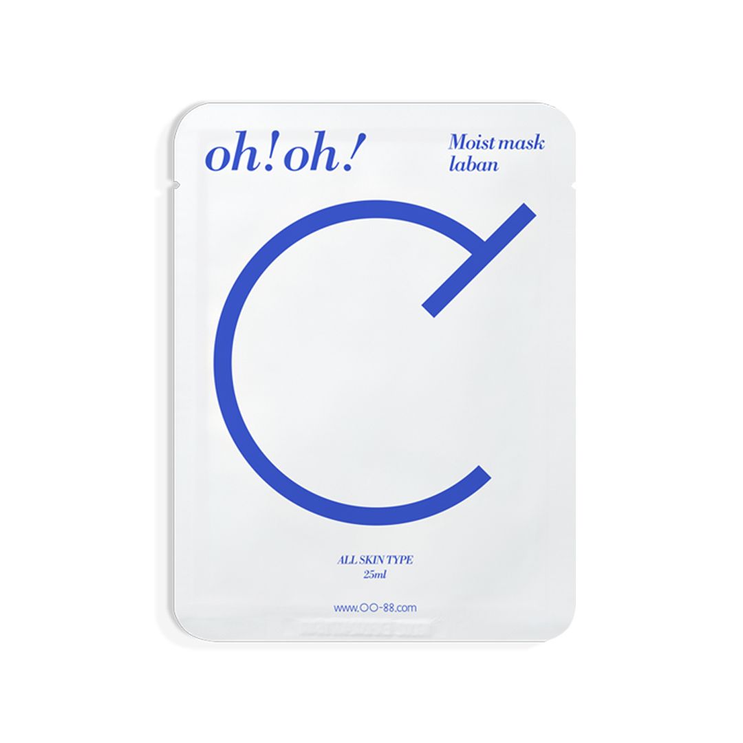  Mặt Nạ Dưỡng Ẩm, Chống Lão Hóa Da - oh!oh! Moist mask : laban 