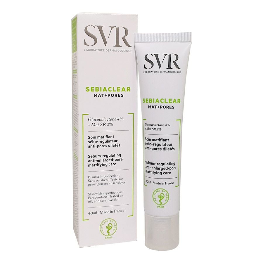 Kem dưỡng da làm giảm mụn, loại bỏ dầu SVR SEBIACLEAR mat + pores
