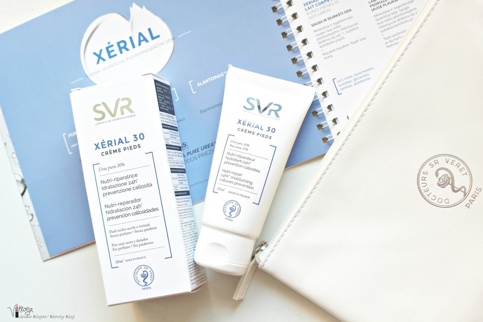  Kem dưỡng dành cho da rất khô và nứt nẻ ở bàn chân - SVR XERIAL 30 Creme Pieds 