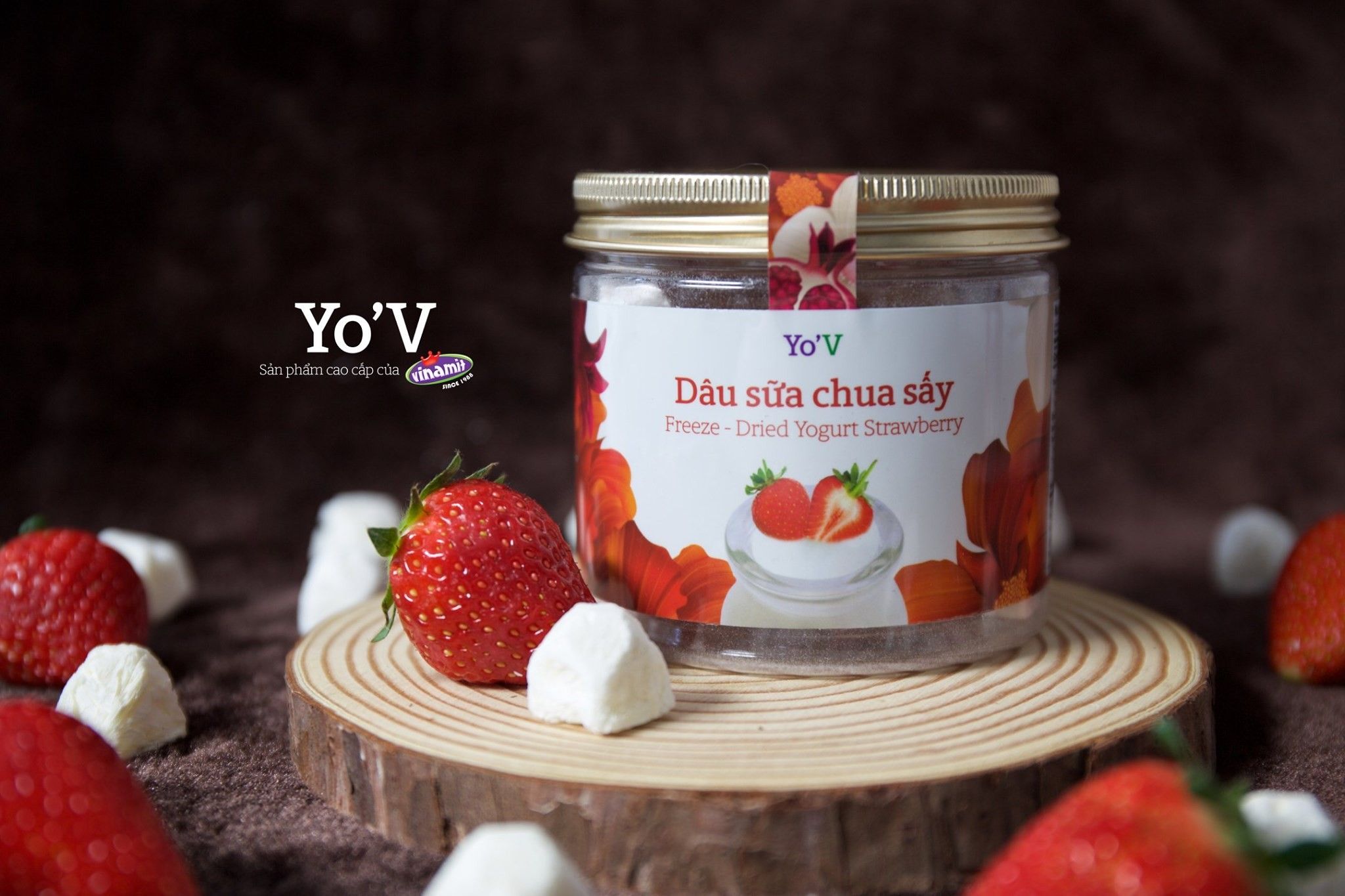  Viên Sữa Chua Trái Cây YoV Vinamit - 4 Mùi Vị 