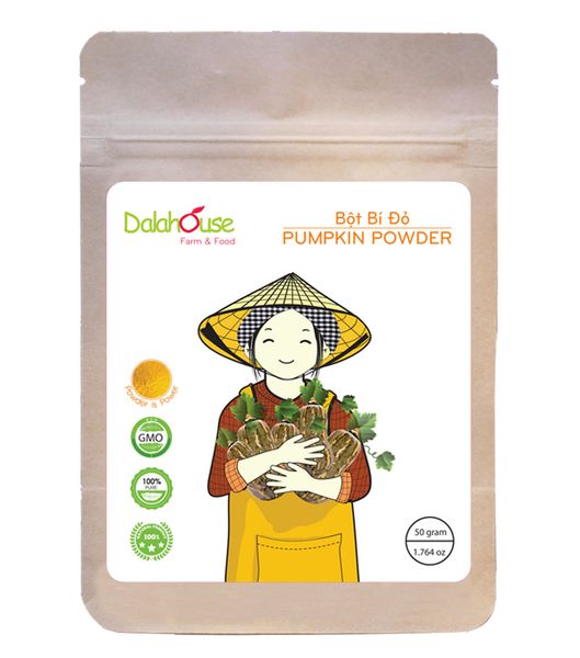  BỘT BÍ ĐỎ DALAHOUSE 50gr 