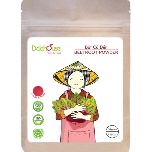  BỘT CỦ DỀN BỔ MÁU BỔ SẮT TỰ NHIÊN DALAHOUSE 50gr 