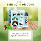  Bột tía tô dalahouse hỗ trợ giảm Gút - Kháng viêm hạ sốt tự nhiên- thải độc đẹp da - hộp 20 gói x 3gram 