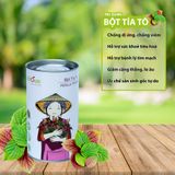  Bột tía tô dalahouse hỗ trợ giảm Gút - Kháng viêm hạ sốt tự nhiên- thải độc đẹp da - hộp 20 gói x 3gram 