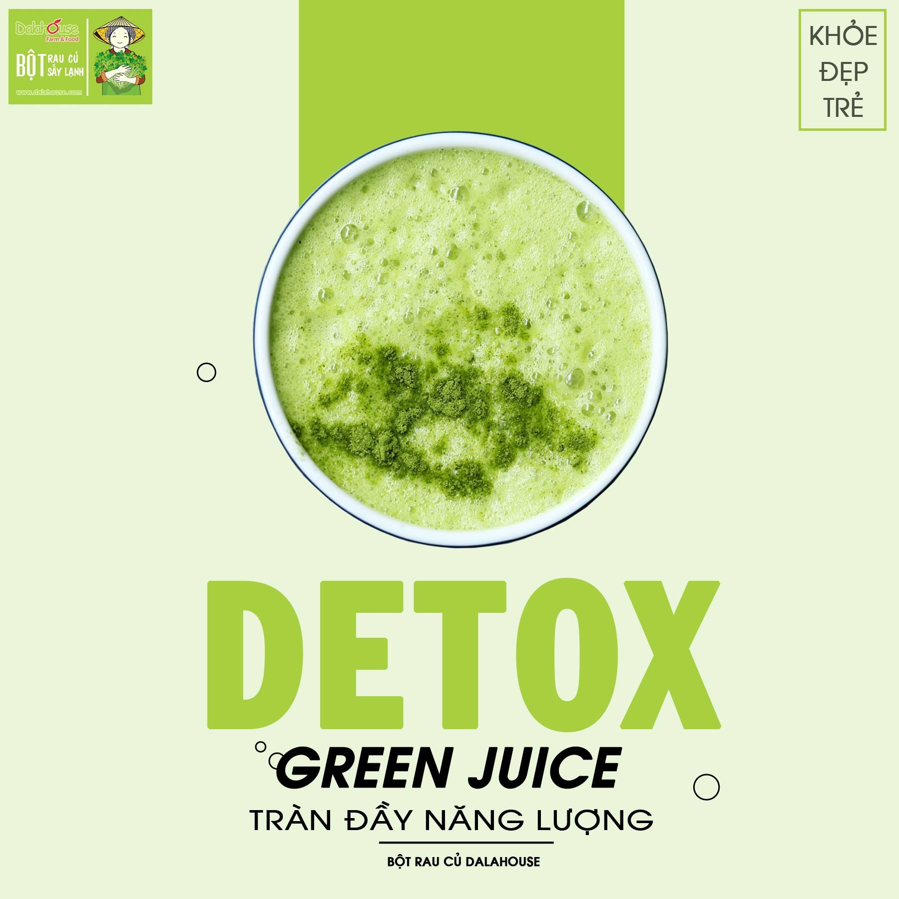  COMBO THẢI ĐỘC DETOX ĐẸP DA -DALAHOUSE 