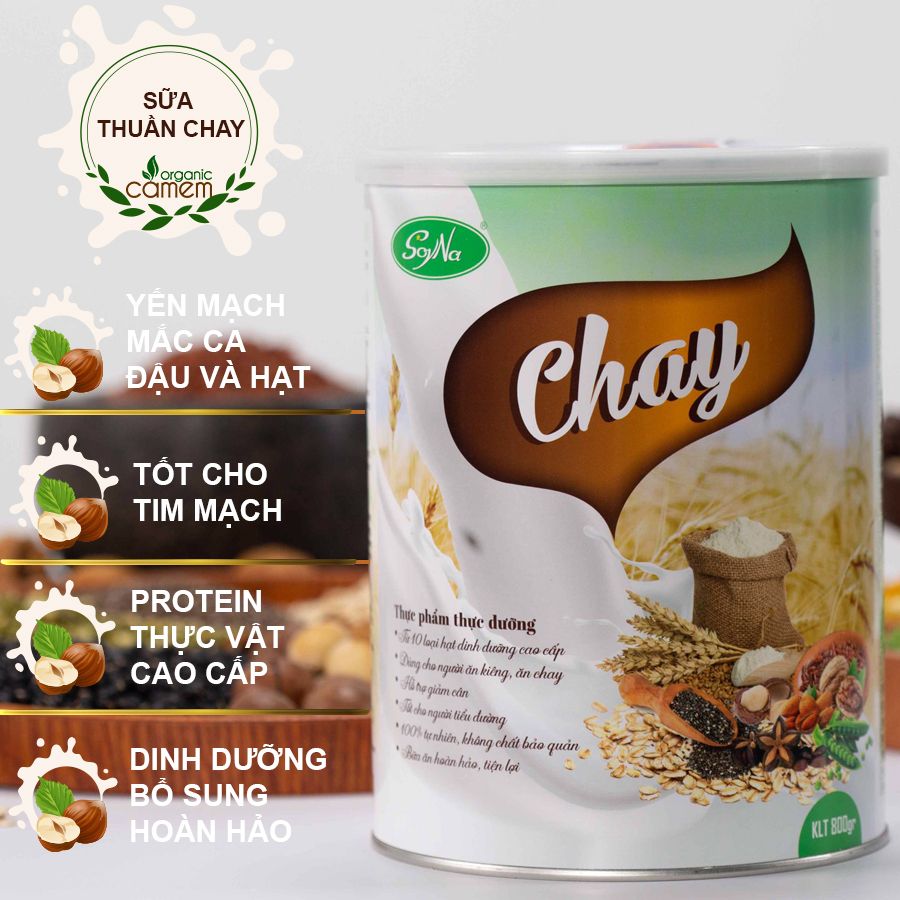  [MUA 1 TẶNG 1] Sữa chay soyna - Sữa chay cao cấp soyna - Sữa hạt cho người ăn chay - sữa thuần chay soyna 