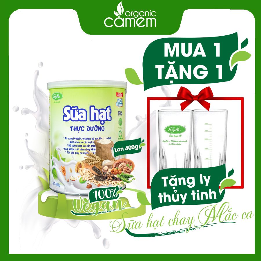  sữa hạt thực dưỡng soyna - sữa hạt soyna - sữa hạt cao cấp soyna - sữa thực vật soyna chính hãng 