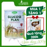  [MUA 1 TẶNG 1] ​​​​​​​Sữa Tiểu Đường Thực Vật Glucose Plan - Ổn định đường huyết - bổ sung dinh dưỡng đầy đủ cho người tái tháo đường 