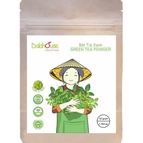  BỘT TRÀ XANH DALAHOUSE 50gr 